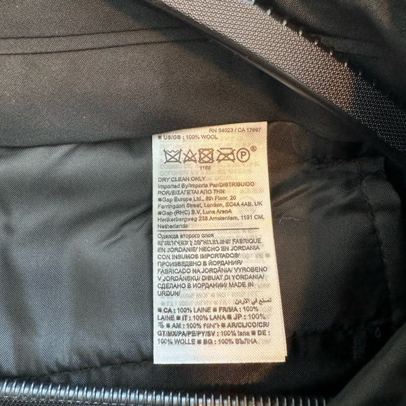 NWT | Banana Republic | LIDO STRAIGHT ITALIAN WOOL PANT - Picture 15 of 17